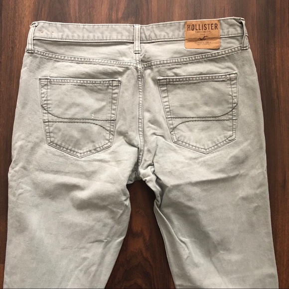 $30 off! Grey Hollister Skinnys size 36x32 - Picture 4 of 4